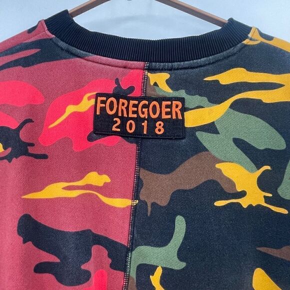 Ed Hardy Multicolor Foregoer 2018 Camouflage All Over Printed Sweatshirt Small - Picture 7 of 8